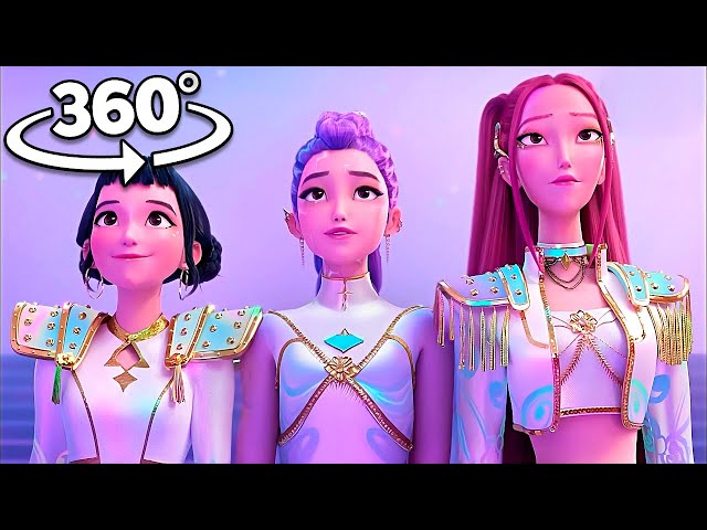 KPop Demon Hunters Movie Collection! 360° | VR 4K