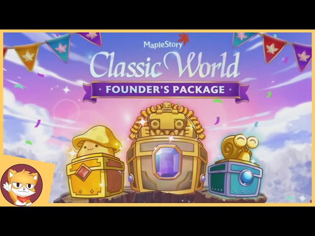 The MapleStory Classic World Release Date Has been Revealed & FOUNDERS ACCESS