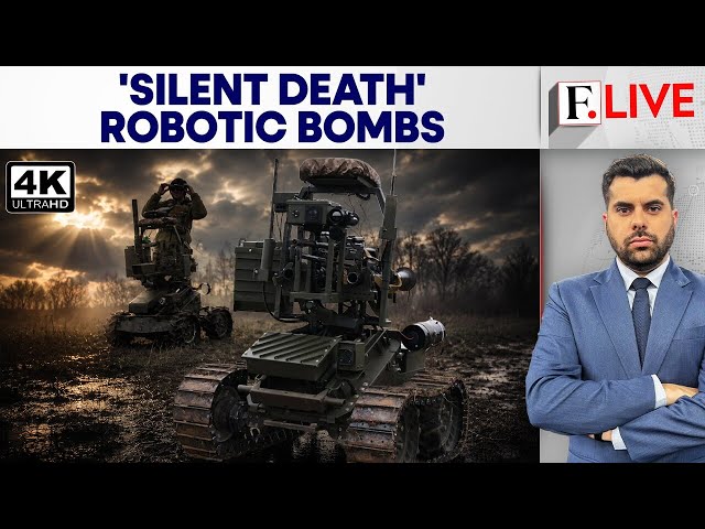Ukraine's New Weapon Versus Putin: Robot Vehicles, AI Drones, Unmanned Warfare | Firstpost Live | 4K