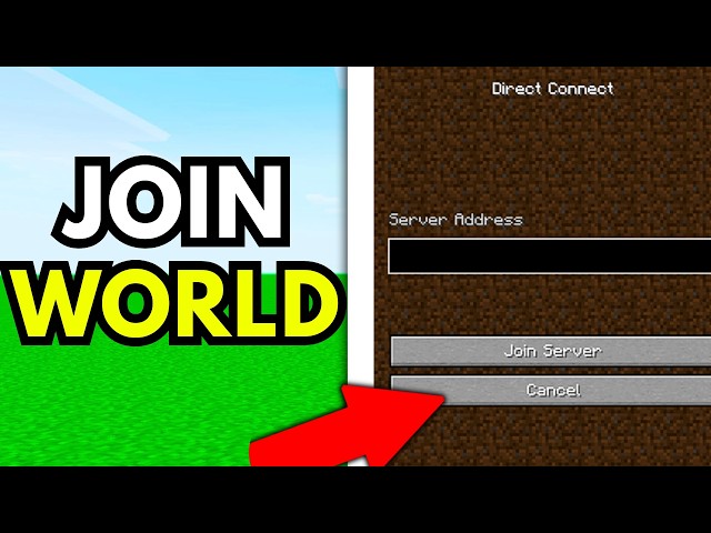 How to Join Minecraft World with Friends 26.2
