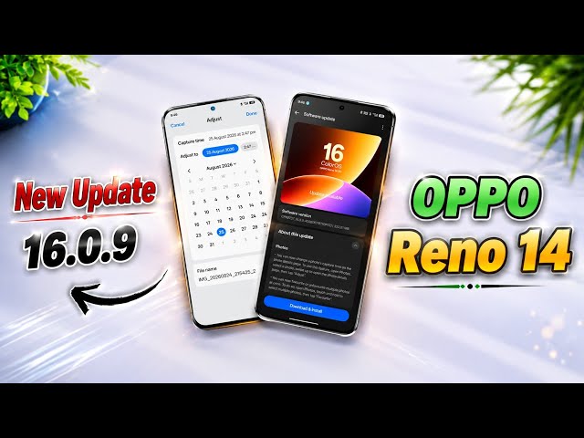 Finally! Oppo Reno 14 ColorOs 16.1 New Update Release 16.0.9 🔥 New Gallery Update 😍 #oppo #coloros16