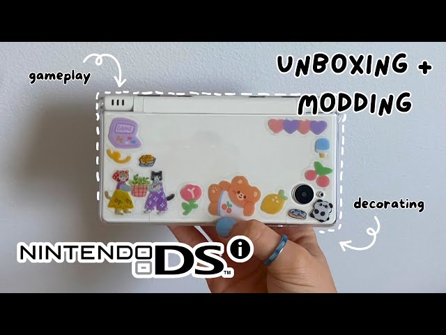 unbox, mod, and decorate a dsi with me | nintendo dsi in 2026