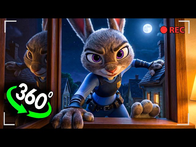 JUDY HOPPS UNDER MY WINDOW! 360° VR – Zootopia 2
