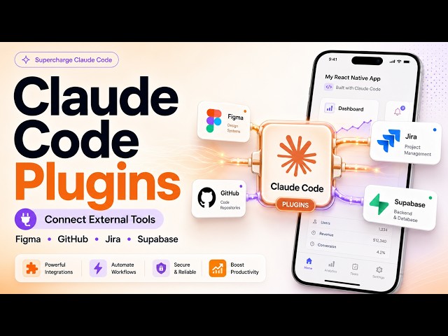 Claude Code Plugins Explained | E24 | Figma, GitHub & Jira