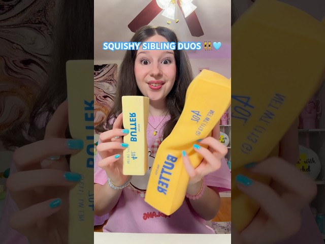 Squishy NeeDoh Duos in my Fidget Collection! 👯‍♀️💕🧈*squishy challenge*