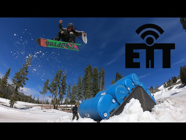 Every Third Thursday. Piece Out. Removable Tip and Tail Snowboard.