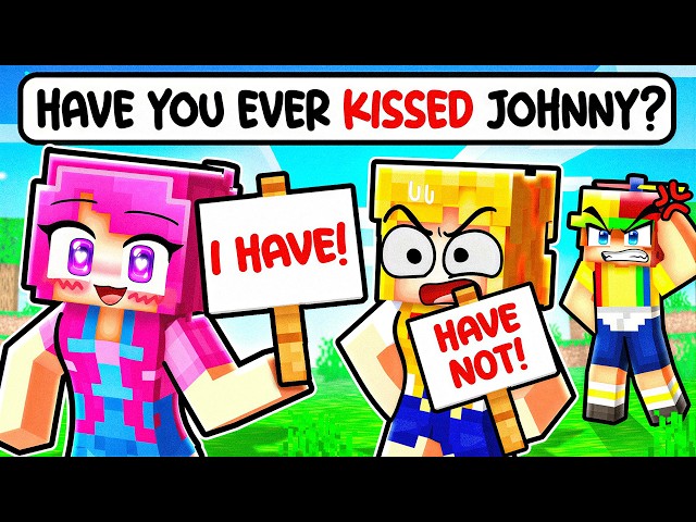 Johnny Plays NEVER HAVE I EVER in Minecraft!