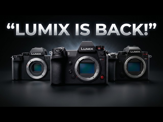 ¡Se filtran 4 próximas cámaras Panasonic Lumix para 2026-2027!