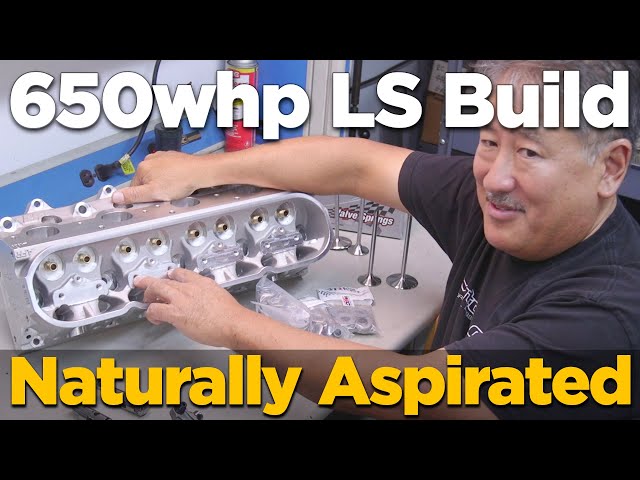 ¡Construcción LS de aspiración natural "moderada" de 650 whp!