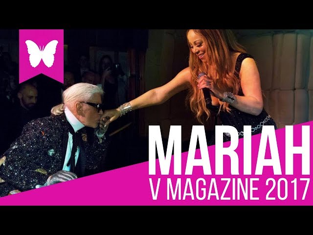 Mariah Carey Tributes Karl Lagerfeld (Live at 'V Magazine' Dinner) FULL PERFORMANCE