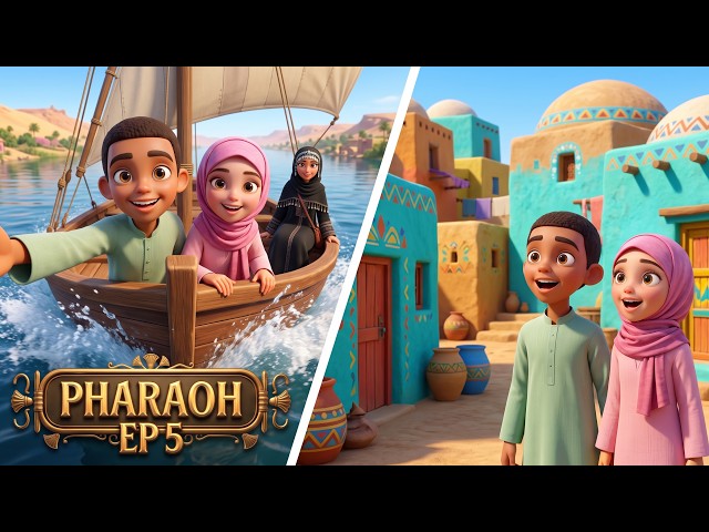 Sailing the Nile to a Nubian Village! | Musa & Amina: Pharaoh (EP. 5)