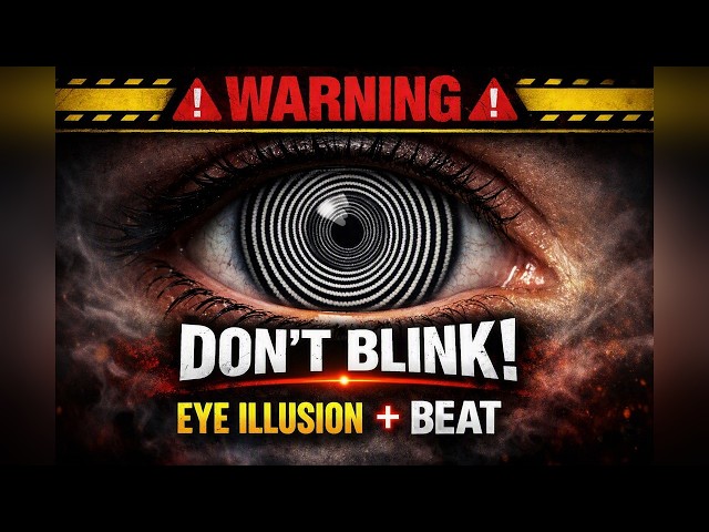 WARNING: 👁️ Eye Illusion + Beat (Don’t Blink)