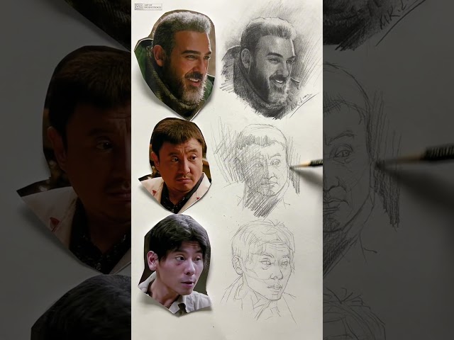Master skill! Do you like this sound? #fypdrawing #asmrdrawing #charcoaldrawing #portraitdrawing