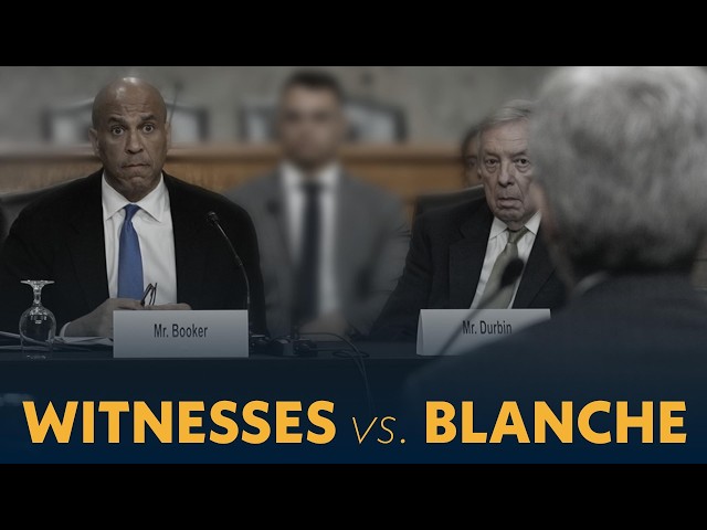 Senator Booker's Spotlight Forum on Todd Blanche's Nomination