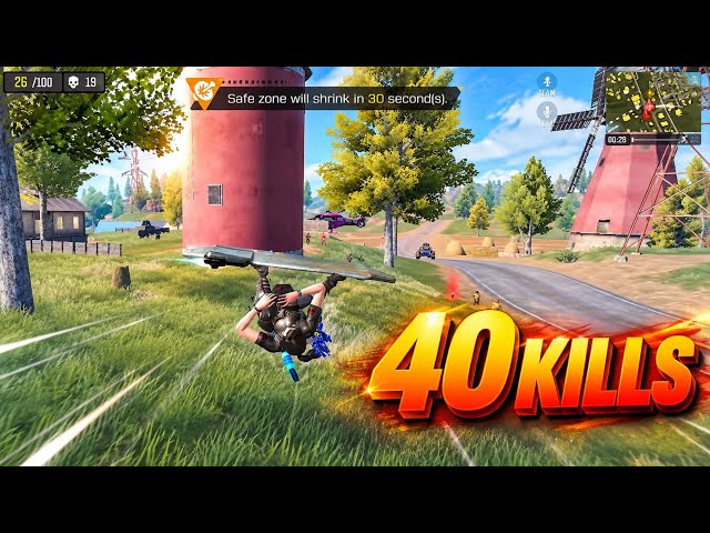 40 KILLS SOLO VS SQUAD CALL OF DUTY MOBILE BATTLE ROYALE FULL GAMEPLAY