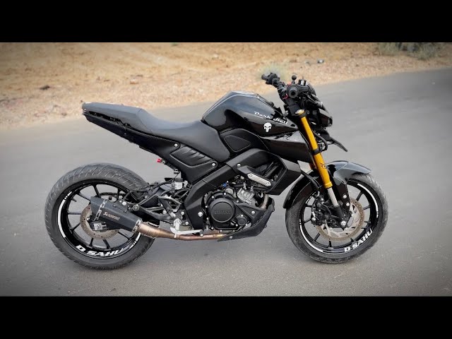 Mt15 Yamaha modified ⚡️bigbike concept / full black Mt15 💀 Monster Edition 🦾