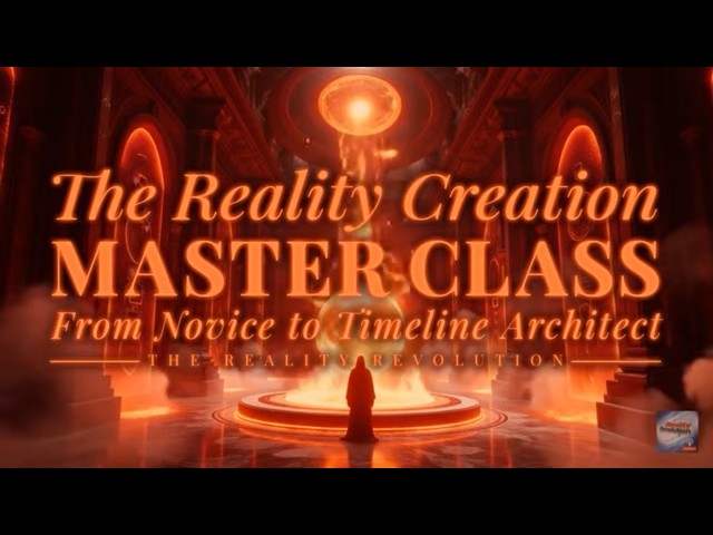 The Reality Creation Master Class - From Novice To Timeline Architect
