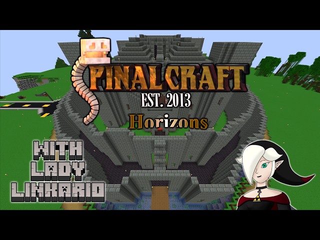 Let's Play Minecraft on Spinalcraft Horizons: Part 17 - Castle Roof Base Refinements [LIVE]