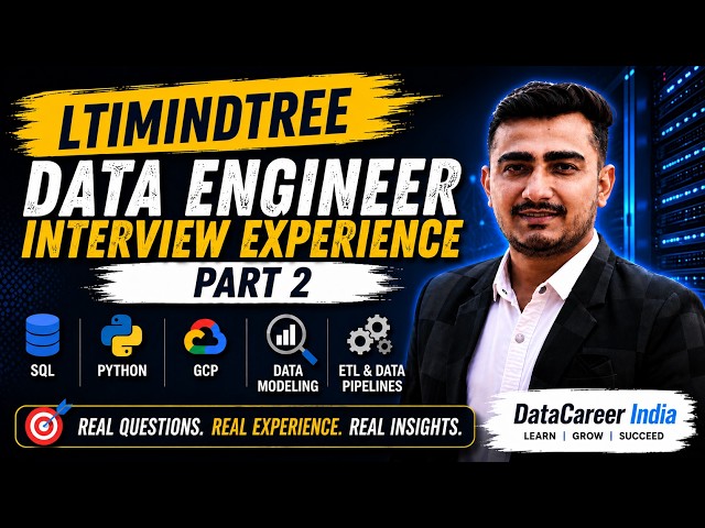 LTIMindtree Data Engineer Interview Questions & Experience | Part 2