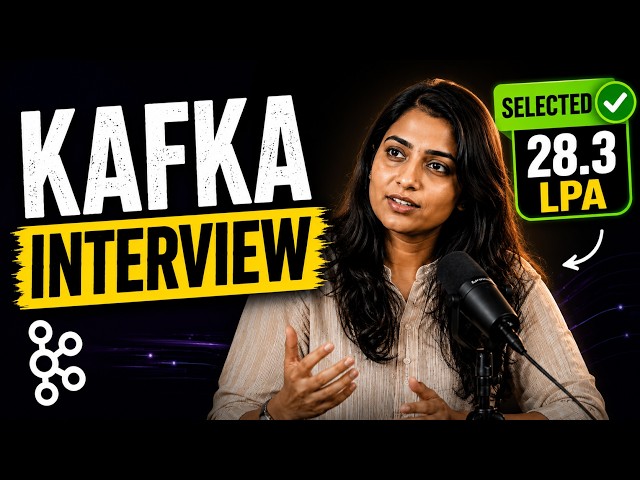 Kafka Interview Questions with Coding | Real-Time Producer Consumer Scenarios | 28.3 LPA