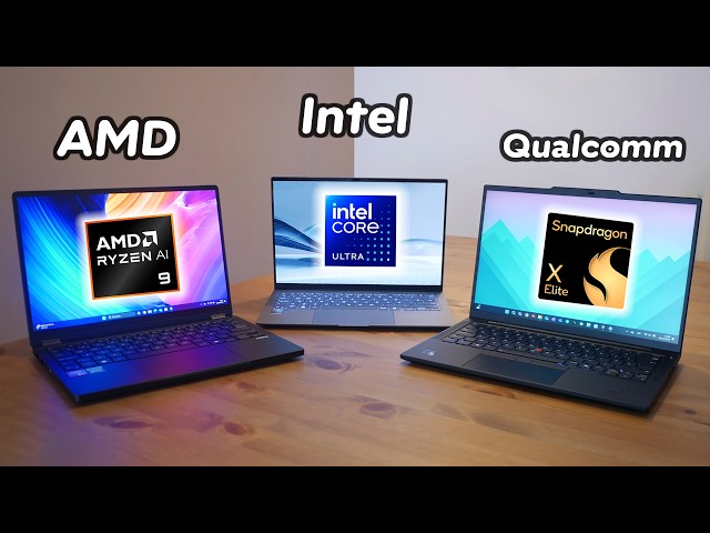 Intel vs AMD vs Snapdragon X: Which One Should You CHOOSE?