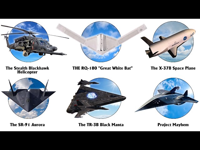 EVERY TOP SECRET Aircraft in U.S History EXPLAINED in 13 Minutes