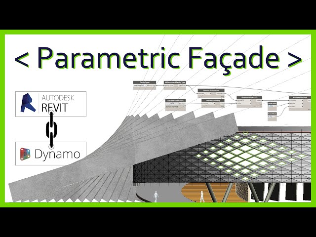 Parametric facade in Revit: Complete step-by-step tutorial for beginners (Dynamo)