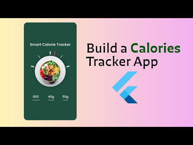 Build Calorie Tracker App UI in Flutter | Mobile UI Design