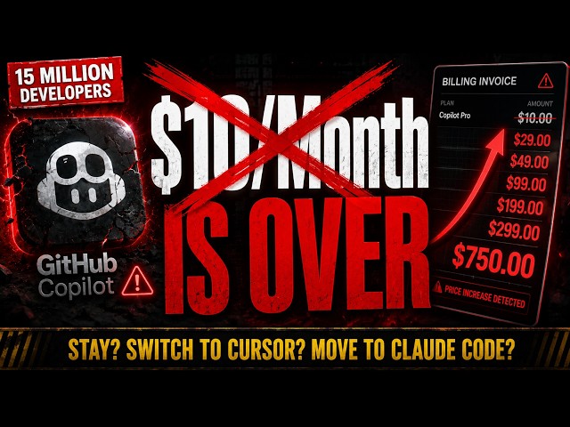 GitHub Copilot Just Ended Its $10/Month Plan. 15 Million Developers Are Now Paying More.