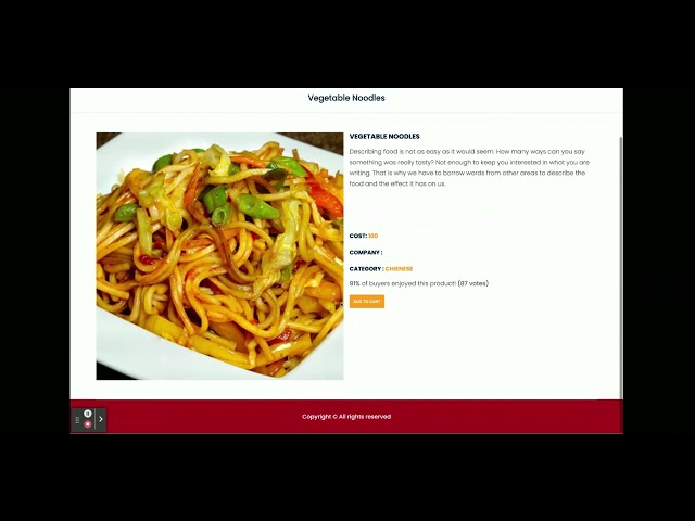 Canteen Management System Mini Project | Angular Project Tutorial | Spring Boot CRUD Project