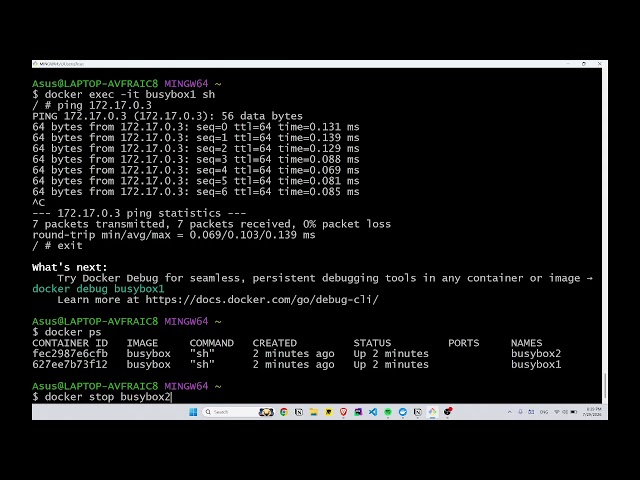 Docker Networks - User-defined networks, Connecting container to user-defined networks