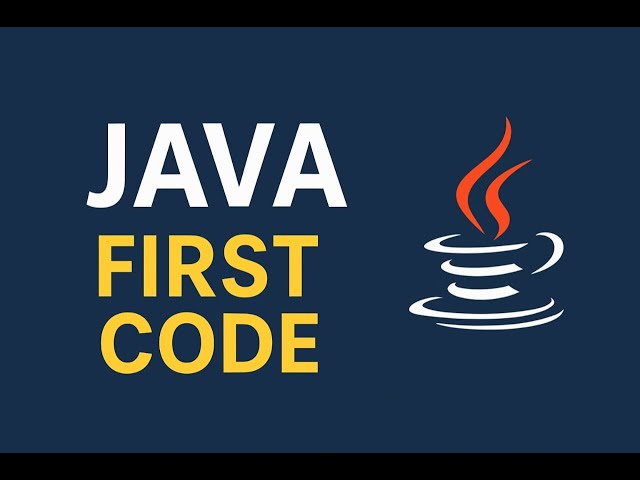 Java basic syntax first code
