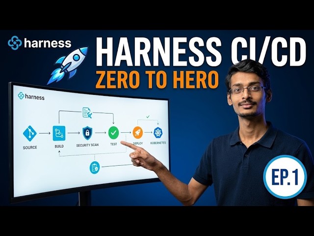 Episode -1 | Harness CI/CD Zero to Hero — Course Introduction & What You'll Build