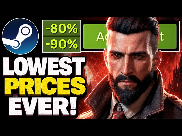 Steam Has Some INSANE Deals Under $5 Right NOW! (Up to 90% Off)