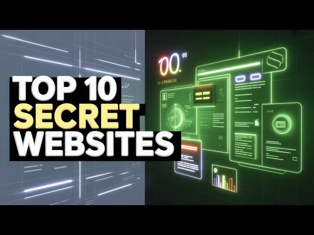 Top 10 Secret Websites on the Internet You Didn’t Know Existed