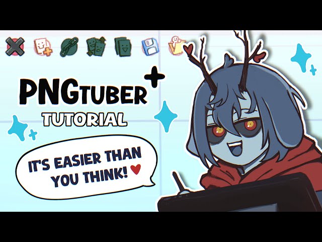 how to make a PNGtuber in ONE DAY?! (tutorial for dummies like me)