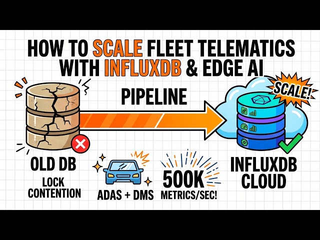 How to Scale Fleet Telematics with InfluxDB & Edge AI