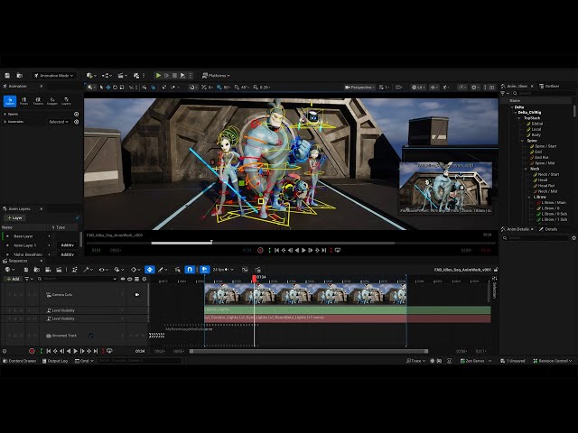 BETA | Control Rig in Action (A-COM Animation Sample)