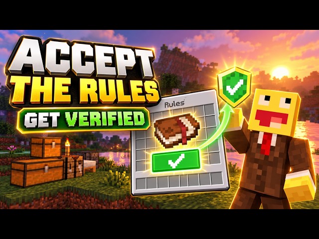 Use the Rules GUI and Get Verified | CraftWorks Tutorial