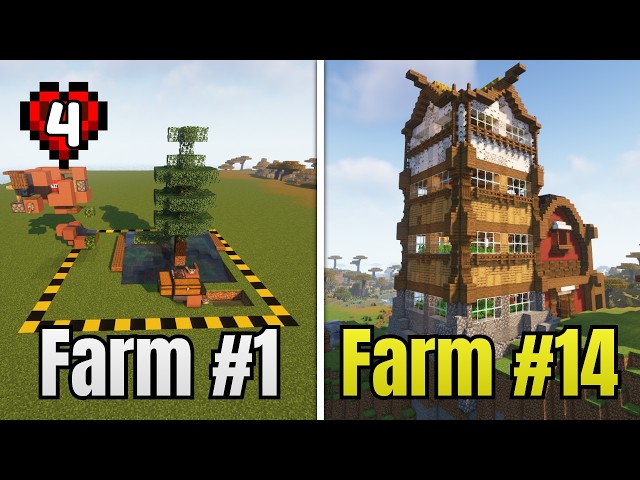 I Farmed EVERY Resource In Hardcore Minecraft