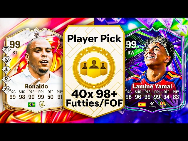 40x GLITCHED 98+ FUTTIES/FOF PICKS! 😨 FC 26 Ultimate Team
