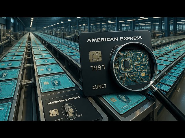 How EMV CHIP CREDIT CARDS are made: the SECRET that protects your MONEY