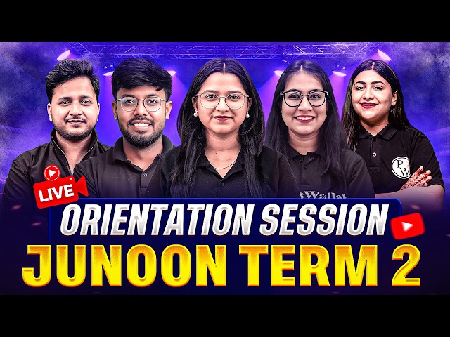 Class 7 Junoon Term-2 | Orientation Session