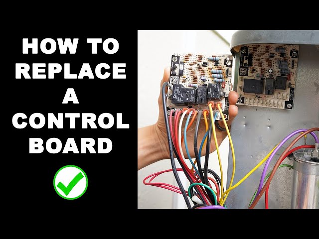How To Replace Air Conditioner or Furnace Control Board