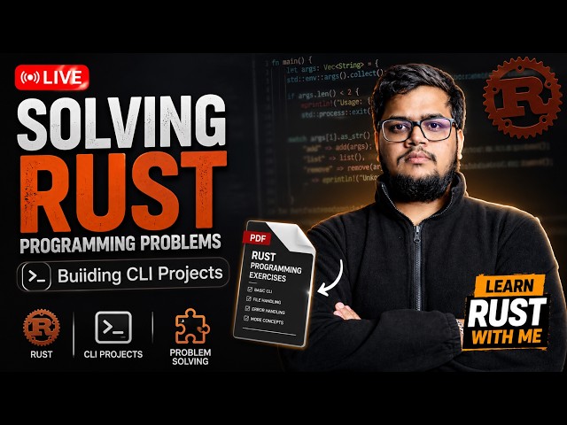 Traits and Generics in Rust | HashMap | Rustlang | Live Coding | QnA