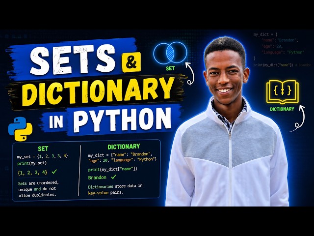 Python Sets and Dictionary