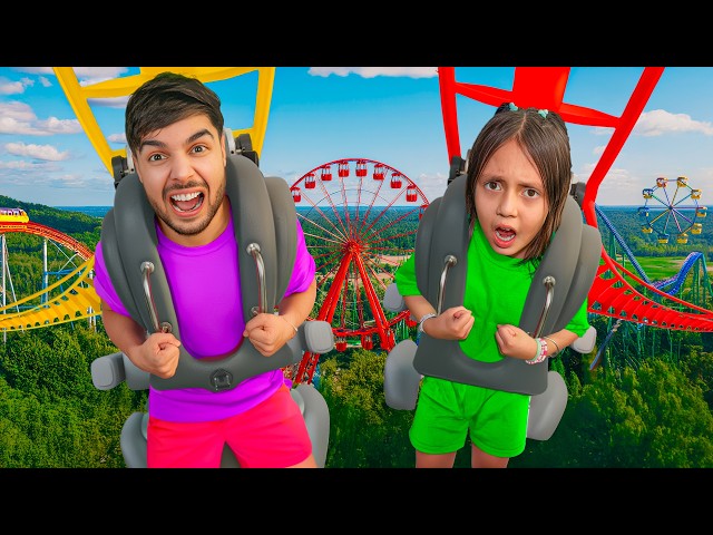 I traveled to ONE-COLOR AMUSEMENT PARKS