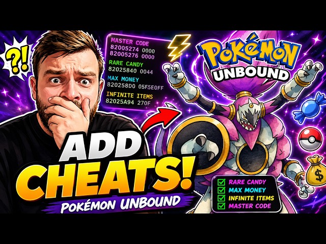 I Added Cheats to Pokémon Unbound… Here’s How You Can Too