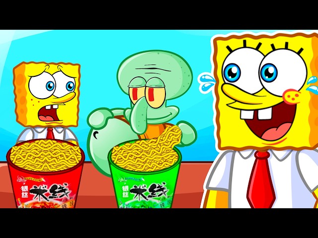 FUNNIEST SPONGEBOB & SQUIDWARD MUKBANG ANIMATIONS THAT WILL MAKE YOU LAUGH!