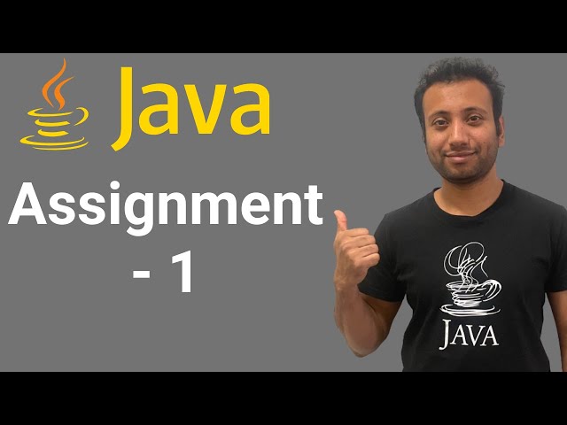 Java Bangla Tutorials 5 : Assignment 1 | create class & print data